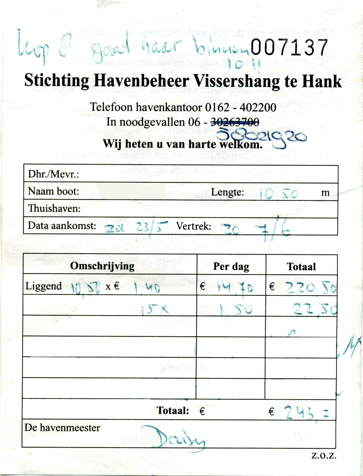 01_Liegegebühr