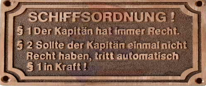 Schiffsordnung